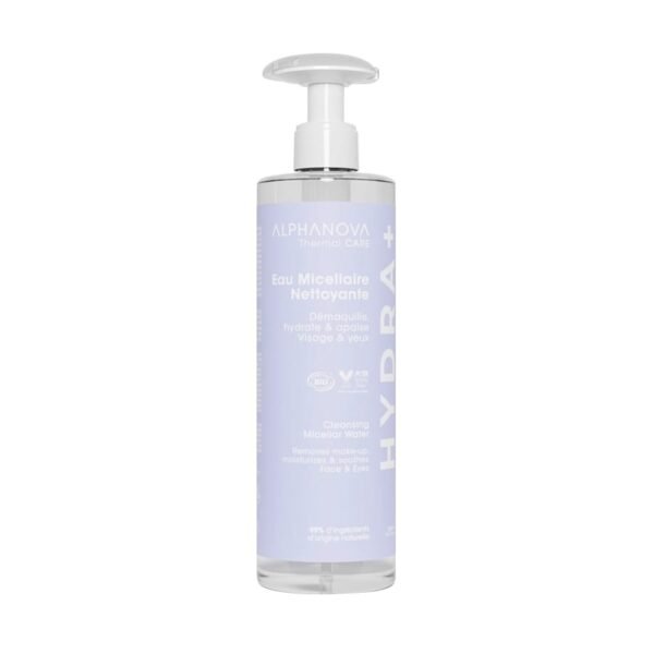 Eau Micellaire Nettoyante HYDRA+ 400ml