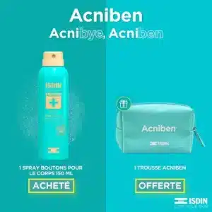 ISDIN Acniben Body Spray Anti-Imperfections 150 ml + Trousse Acniben Offerte