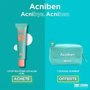 ISDIN Acniben On The Spot Correcteur Localisé 15 ml + Trousse Acniben Offerte