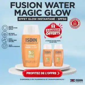 ISDIN Fusion Water MAGIC Glow SPF50 50 ml + 2 Fusion Water MAGIC Glow 10 ml Offerts
