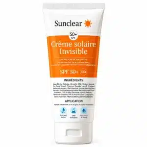 SUNCLEAR Crème Solaire Invisible SPF 50+ Anti-Taches